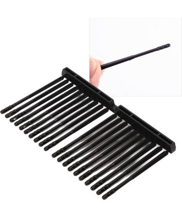 Portable Black Ear Wax Remover Tool Stick - 100pcs | Safe 360 Degree Cleaning for Baby & Travel - Buy Online on GoSupps.com