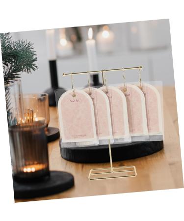 Mikinona 1 Set Nail Art Display Cardboard T Bracket Elegance Fake Nails Show Rack Salon Nail Art Display Holder Nail Art Showing Holder Manicure Paper Card False Nails - Buy Online on GoSupps.com