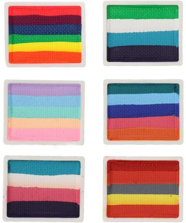  YIZISECCE Children's body paint palette 60g 6 types washable for cosplay - Buy Online on GoSupps.com