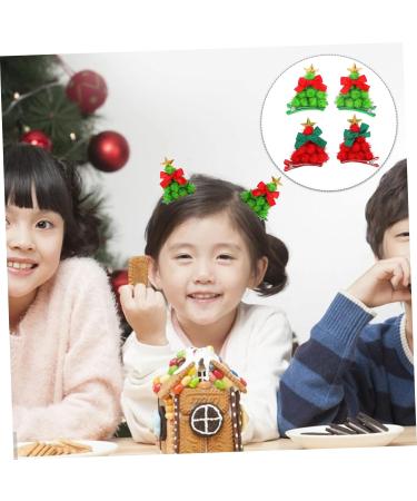 ABOOFAN 6 Pairs Christmas Tree Hair Clips Xmas Tree Barrettes Kids Festival Hair Clips Festive Alligator Hair Clips Christmas Tree Headwear Xmas Hair Clips Hair Ball Bracket Child Modeling - Buy Online on GoSupps.com
