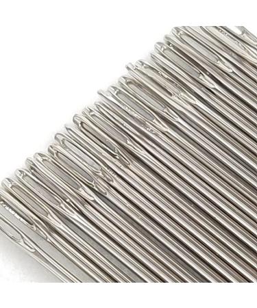 Littledream 100 Pcs No.9 Sewing Needles Kit | 2-Inch Long Straight Sharp Needles for Hand Embroidery, Quilting, Cross Stitch, Beading | Craft Lampwork Silver Needles - Buy Online on GoSupps.com