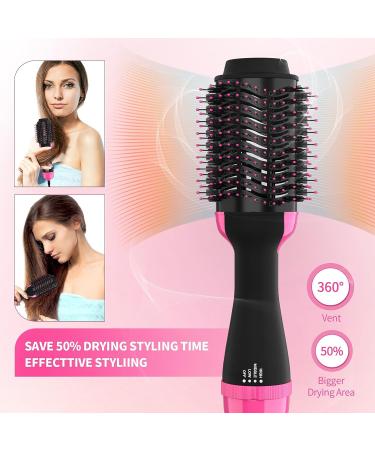 Foalom 4-in-1 Hair Dryer Brush & Styler Volumizer - 12.5IN, Hair Straightener & Blow Dryer - All Hair Types - Buy Online on GoSupps.com
