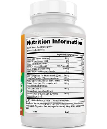 Best Naturals Uric Acid Cleanse Vitamins - 90 Veggie Capsules for Men and Women - Buy Online on GoSupps.com