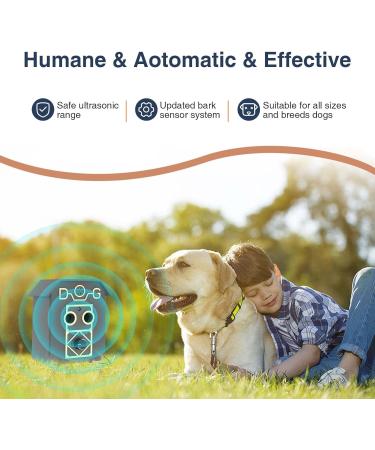 Antibell for Dogs - Ultrasound Anti-Barking Device with 3 Frequency Levels | Safe Training Collar for Small & Large Dogs | 50ft Range | Indoor & Outdoor Use - Buy Online on GoSupps.com