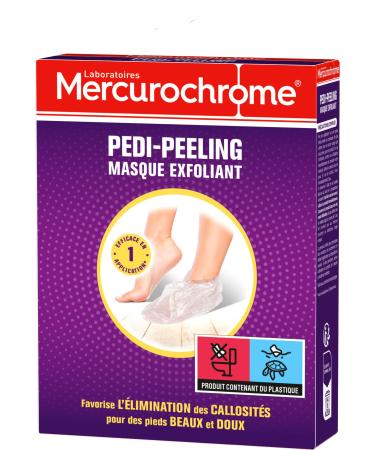 Mercurochrome Pedi-Peeling Peeling Mask 1 Pair