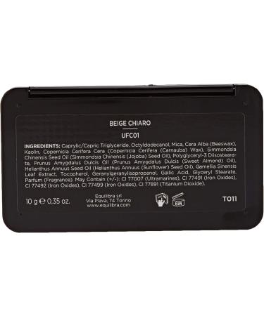 Equilibra Love's Nature Compact Foundation Light Beige - Buy Online on GoSupps.com