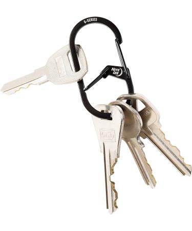 Nite Ize GS2-01-R6 G-Series Dual Chamber Carabiner Size #2 1-Pack - Black - Buy Online on GoSupps.com