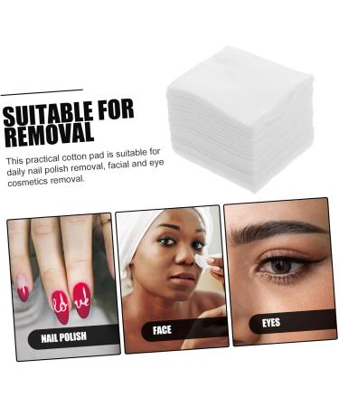 Balacoo 1000pcs Thin Cotton Pads for Nail Polish & Makeup Removal | Premium Cosmetic Cotton Remover - Buy Online on GoSupps.com