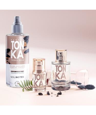 Tonka Body Mist by SOLINOTES | Refreshing And Hydrating Womens Fragrances - Alcohol-Free | Body Spray for Women and Hair | 8.45 fl.oz - Buy Online on GoSupps.com