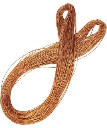 Hair Tinsel Kit Hair Tinsel Heat Resistant Hair Tinsel Strands Kit Hair Tinsel for Fashion Shows for Parties(Shiny gold) - Buy Online on GoSupps.com