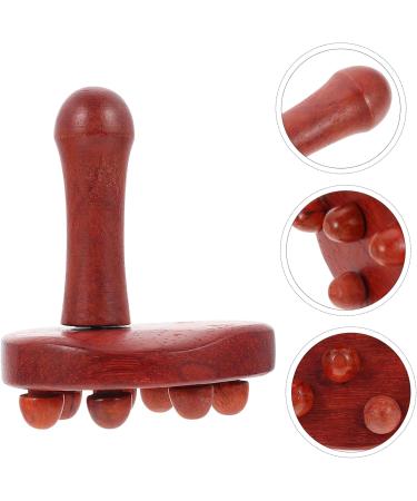 Beaupretty 1pc Wooden Body Massager & Scalp Massager | Portable Abdominal & Neck Massage Tool for Spa Fitness - Buy Online on GoSupps.com