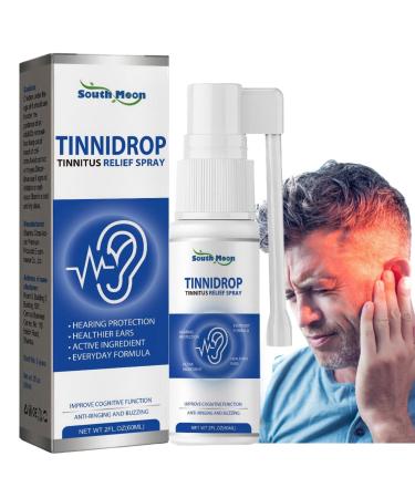 Tinnitus Relief Spray Ear Tinnitus Sprays Effective Ear Drops for Tinnitus Tinnitus Relief for Ringing Ears Ear Ringing Treatment Oil Ear Ringing Spray Tinnitus Treatment Blocked Ears Treatment