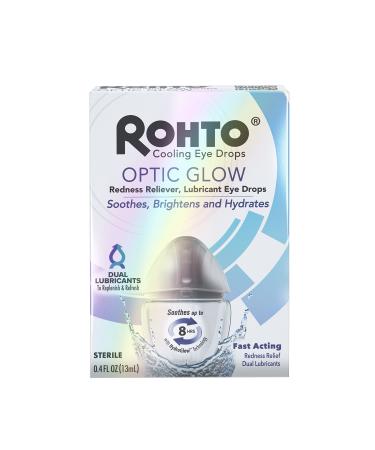 Rohto Optic Glow Redness Reliever Lubricant Eye Drops