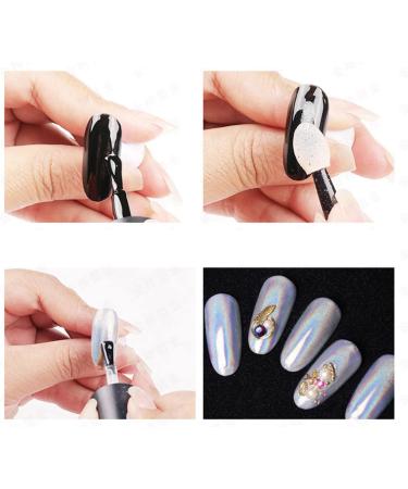 Chrome Nail Powder Set - Metallic Mirror Effect Holographic Chameleon Pigment for Gel Nails - 12Jars - Buy Online on GoSupps.com