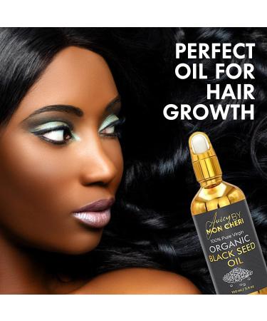 Juicy By Mon Cheri Boost Your Immunity and Antioxidant Levels with 100% Pure Organic Black Seed Oil Dropper - 3.4oz Superfood Carrier Oil - Buy Online on GoSupps.com