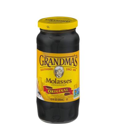 Grandma's Original Molasses All Natural, Unsulphured - 12 Fl Oz