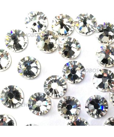 Clear Swarovski 2058 Xilion Rose 6ss 2mm Flatback Rhinestones - 144 pcs - Buy Online on GoSupps.com