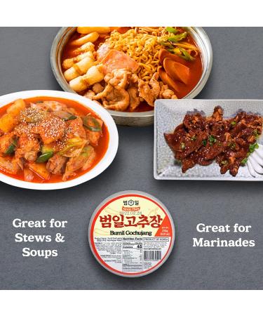 Bumil Korean Sauce Set - Gochujang, Ssamjang, Soybean Paste 8.81 Oz x3 | Fermented Korean Spicy Chili Paste for Meat, Bulgogi, Bibimbap, Stew, Soup, Dipping Sauce & More - Buy Online on GoSupps.com