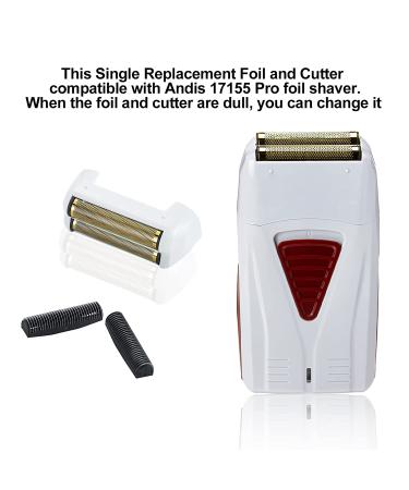 Cosyonall Pro Shaver Replacement Foil and Cutters compatible with"andis #17150 shaver foil replacement" Golden - Buy Online on GoSupps.com