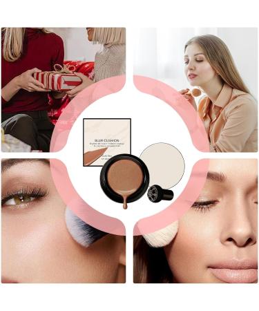  Niesel Face Cushion Foundation - 15g Waterproof & Sweat Resistant Foundation Air Cushion Mushroom Foundation for Sensitive and Mature Skin Ideal for Use - Buy Online on GoSupps.com