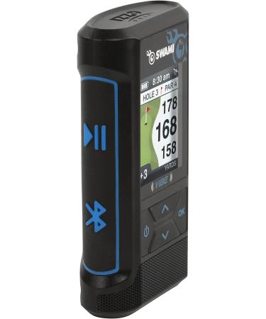 Swami Vibe Golf GPS Bluetooth Speaker Combo - Blue | Golf GPS Device for Accurate Distance Tracking - Buy Online on GoSupps.com