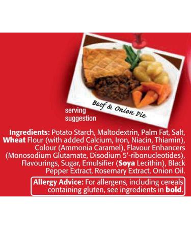 Bisto Reduced Salt Beef Gravy Granules 350g - Perfect for Hearty Family Meals - Buy Online on GoSupps.com