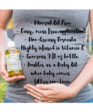 Green + Lovely Better than Butter Belly Oil(Tangerine) | Pregnancy Stretch Mark Prevention | 9 fl oz. Lasts for up to 6 Months | Natural Oil and Vitamin E Enriched for Amazing Skin Pre/Post Pregnancy Sweet Orange - Buy Online on GoSupps.com