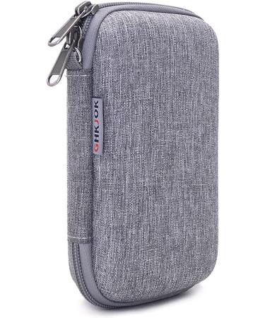 Diabetic Supplies Organizer Hard Case - Home & Travel Storage Bag for Testing Kit, Glucose Meter, Insulin Pen, Needles & More - Buy Online on GoSupps.com