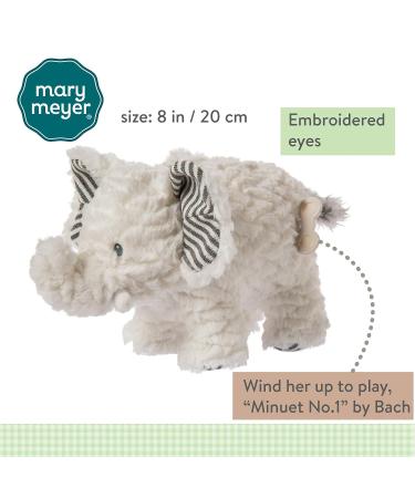 Mary Meyer Afrique Elephant Musical Soft Toy | Wind Up Music | Plush Stuffed Animal for Kids - Buy Online on GoSupps.com
