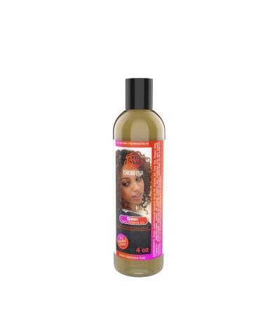 Uhuru Naturals Karkar Hair Growth Oil (4oz) - All-Natural Intensive Moisturizing Oil Contains Nutrients that Promote Hair Growth Reduces Dryness Moisturizes and Strengthens Hair Available in 4 Sizes 4 Ounce (Pack of 1)
