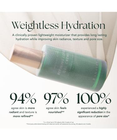 Buy RANAVAT Refining Lotus Gel Cream - Hydrating Gel Moisturizer & Pore Minimizer with Hyaluronic Acid - Improve Radiance & Texture - International Shipping Available - Buy Online on GoSupps.com