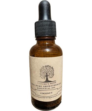 Coconut Essential Oil - 100% Pure Aromatherapy Grade Essential Oil by Nature's Note Organics - 1 Fl Oz - Buy Online on GoSupps.com
