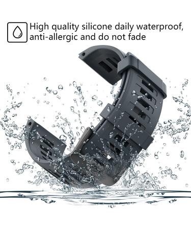 Soft Silicone Replacement Watch Strap for Garmin Instinct - Grey | MYSNBKN - Buy Online on GoSupps.com