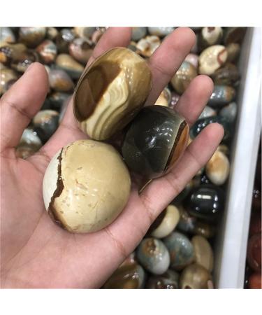 1Pc Natural Madagascar Marine Agate Quartz Crystal Freeform Crystals Gem Raw Polished Stone ZJGIDTEM 3-4cm - Buy Online on GoSupps.com