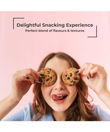 Border Biscuits Mini Pack | Individually Wrapped Delicious Crunch Cookies Assortment of Butterscotch Viennese Whirls Golden Oat Crumble Chocolate Biscuits - 48 Pack Luxury Gift Box by DIRECT MART - Buy Online on GoSupps.com