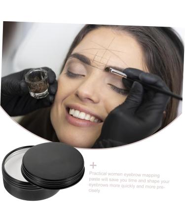 Angoily Tools Eyebrow Drawing Paste Brow Mapping Tool Fake Leather Eyebrow Shape Eyebrow Cream Miss 5x5cm As Shown - Buy Online on GoSupps.com