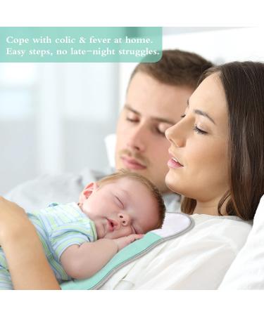 CUCKOOL Colic & Fever Rescue Kit with Hot/Cold Therapy Burp Cloths - 1 Set - Buy Online on GoSupps.com