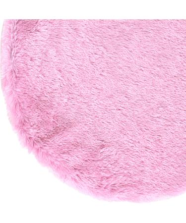 Soft & Warm Round Pink Pet Sleeping Pad - Slip-Resistant Washable Cat Bed Mat with Canvas Bag - Perfect for All Seasons - Buy Online on GoSupps.com