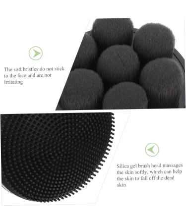 Angoily Face Brush Pore Deep Cleansing Brush Manual Facial Brush Soft Facial Scrubber Skin Care Brush Face Wash Tool Face Washing Cleaner Face Scrubber Facial Cleansing Brush - Buy Online on GoSupps.com