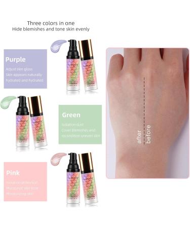  PUCHEN Colour | Face Makeup Base Skin Primer Natural Formula Excellent Moisturizing and Concealing Effect for Oily and Dry Skin - Buy Online on GoSupps.com