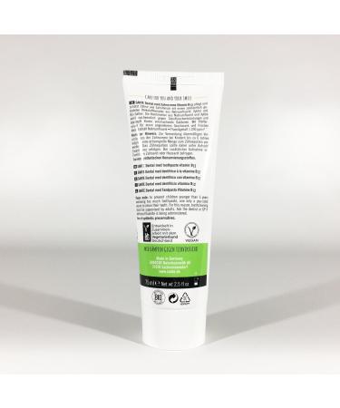 SANTE Vitamin B12 Toothpaste (5 x 75 ml) - Organic Vegan Fluoride Toothpaste with Sage & Lemon Flavor | Natural Cosmetics for Healthy Teeth - Buy Online on GoSupps.com