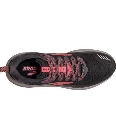 Brooks Women's Cascadia 16 GTX Trail Running Shoe 8.5 - Black/Blackened Pearl/Coral - Buy Online on GoSupps.com