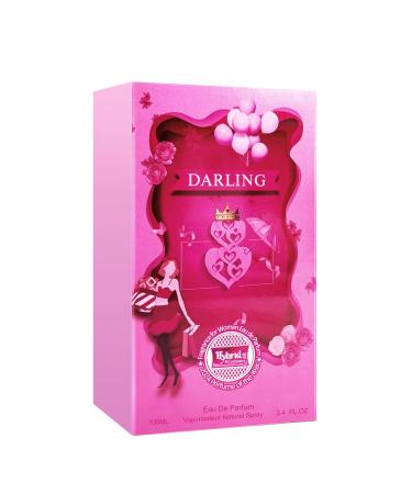 Hybrid & Company Women Darling Eau De Parfum Natural Spray Vaporisateur 3.4 Fl Oz DARLING 3.4 Fl Oz - Buy Online on GoSupps.com