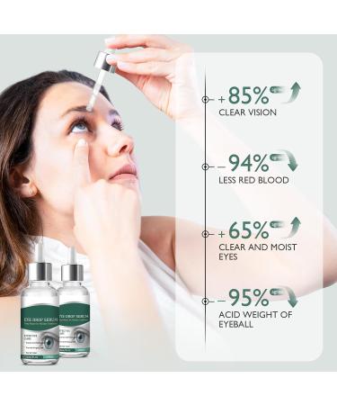 2PC Optifusion Eye Care Herbionyx Nano Eye Serum Gentle Moisturising With Lutein Vitamin C & E 2 Fl Oz (Pack of 1) - Buy Online on GoSupps.com