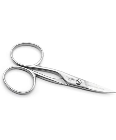 REMOS Left-Handed Stainless Steel INOX Nail Scissors (9.5cm) - Buy Online on GoSupps.com