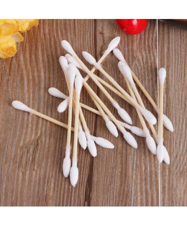 ZOUCY 100Pcs Green Spiral Cotton Swab Sticks - Double Head Makeup & Ear Cleaning Tools - International Shipping Available - Buy Online on GoSupps.com