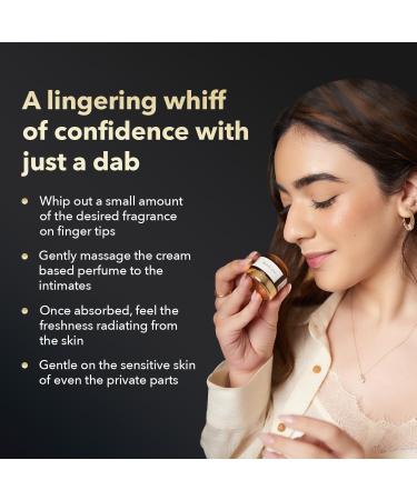 Solid Natural Body Perfume For Sensitive Areas Underarms Inner Thigh Knee & Bikini Area For Women - Buy Online on GoSupps.com