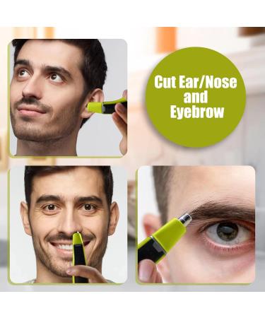 Nose & Ear and Eyebrows Trimmers Replacement Heads for Philips Norelco - 2 Pack Compatible with Oneblade - Buy Online on GoSupps.com