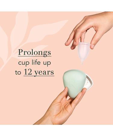 Rael Reusable Menstrual Cup Size 1 - Eco-Friendly, Comfortable & Durable - Buy Online on GoSupps.com