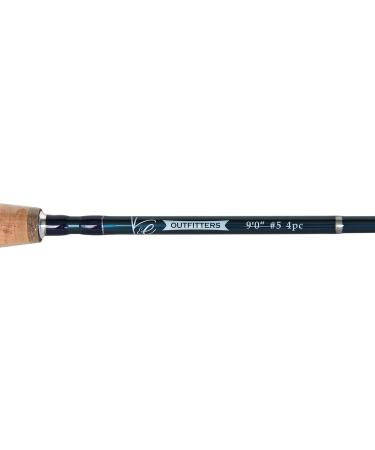 K&E Outfitters Drift Series 5wt Fly Fishing Rod and Reel Complete Package with Silver Reel - Buy Online on GoSupps.com